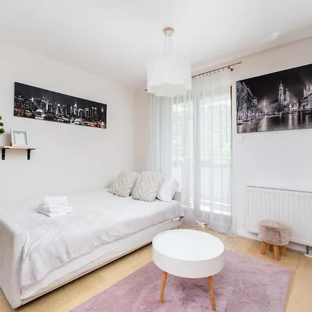 Apartment Pink Blush Haven Krakow